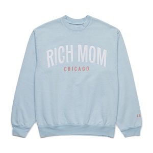 Tinx Rich Mom Chicago sweatshirt - LARGE